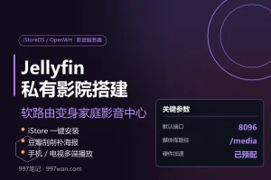 软路由 Jellyfin 私有影院安装与配置教程